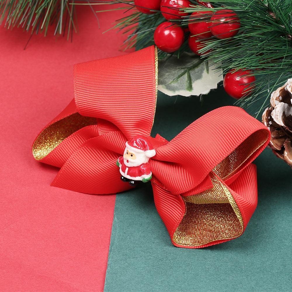 Kẹp Tóc Họa Tiết Giáng Sinh Thời Trang