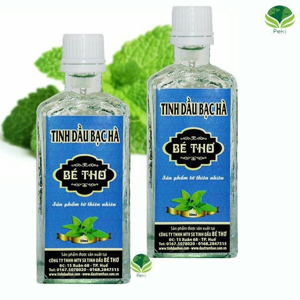 Tinh dầu bạc hà Bé Thơ 50ml