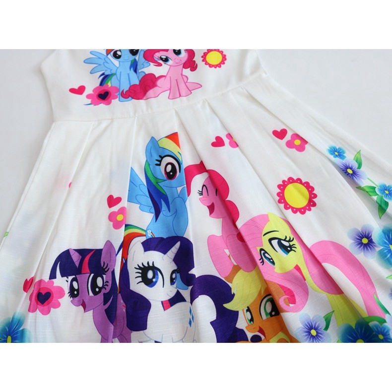 Đầm cho bé gái in họa tiết My Little Pony dễ thương