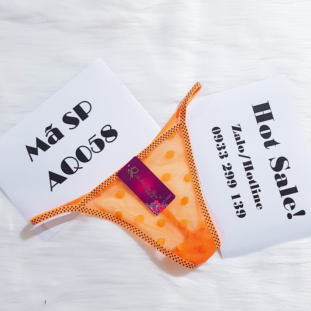 Quần lót lọt khe chấm bi - quần lót nữ sexy AQ058 | BigBuy360 - bigbuy360.vn