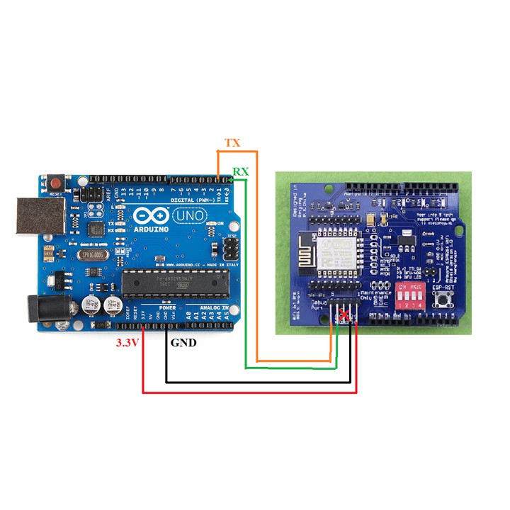 Arduino WiFi ESP-12E Shield