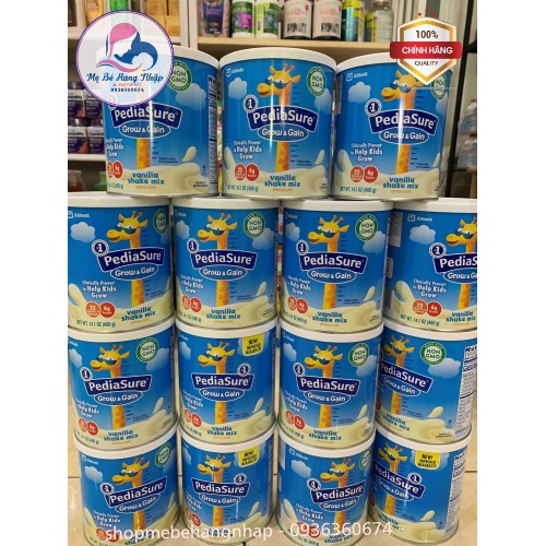 Sữa Pediasure Mĩ vị Vani và socola - 400g