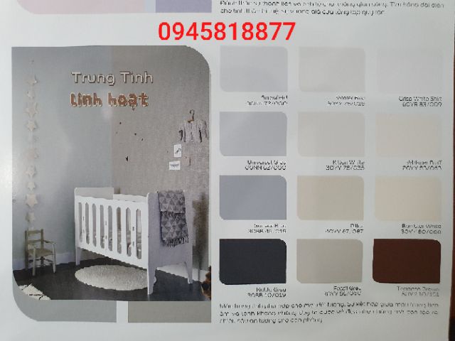 Sơn chính hãng Dulux Easyclean lau chùi hiệu quả