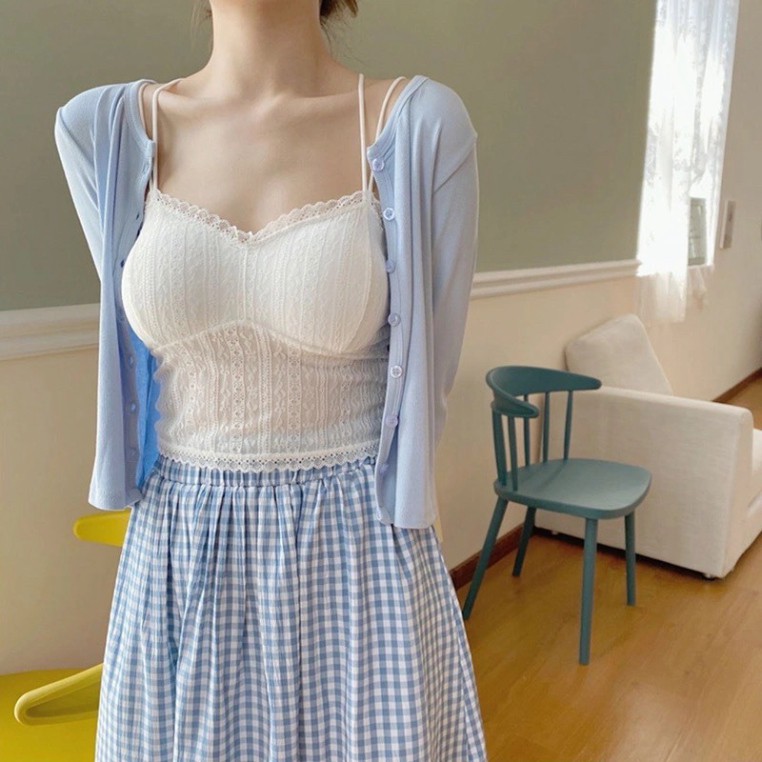 ÁO NGỰC SCOPTOP NỮ. ÁO LÓT BRA REN CHÉO DÂY Cute Cao Cấp. Có 2 Màu Đen Và Trắng Free Szie từ 40kg tới các nàng 58kg nhé.