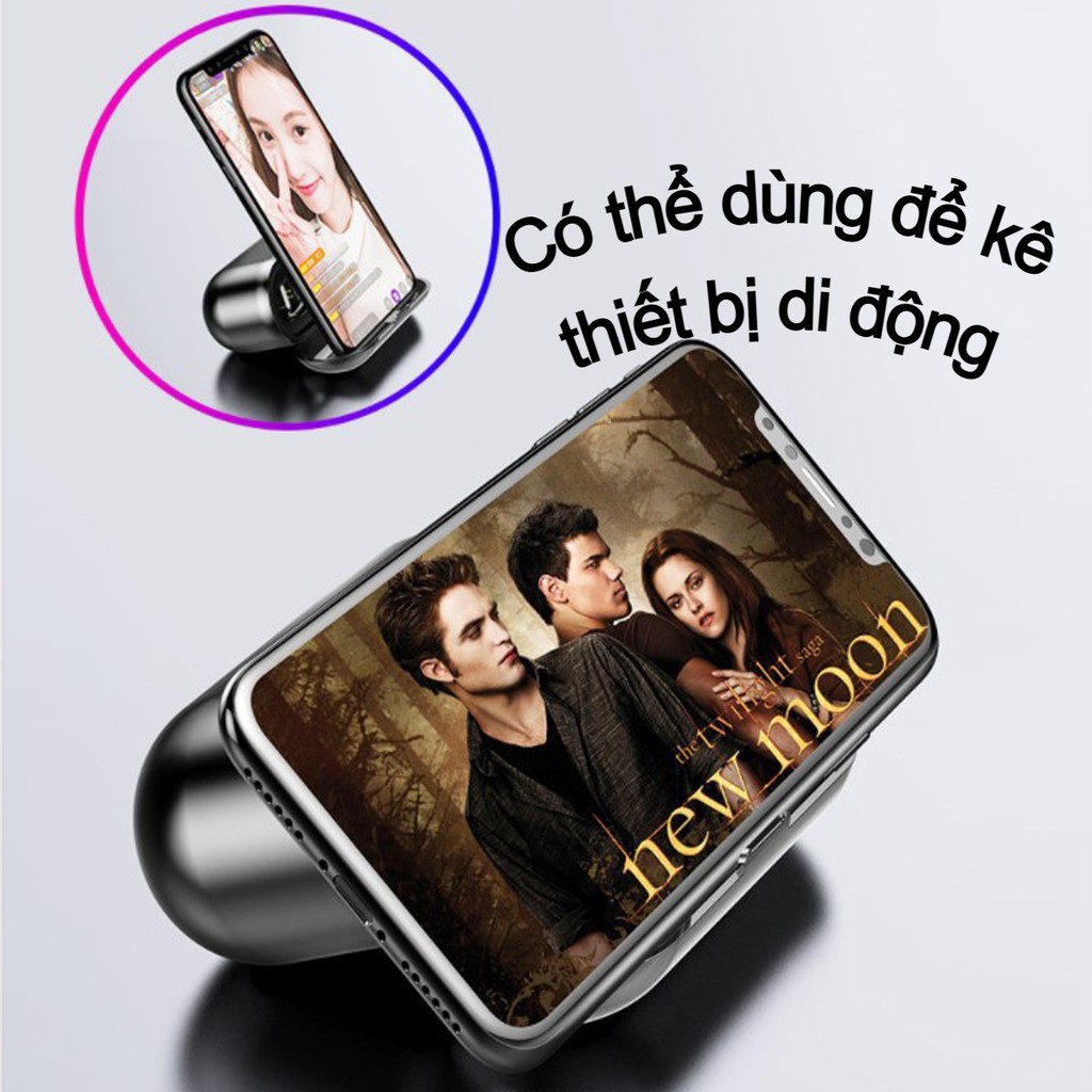 Tai nghe Bluetooth 5.0 AMOI F9 nút cảm ứng không dây chống nước Pin 280h kèm sạc dự phòng | BigBuy360 - bigbuy360.vn