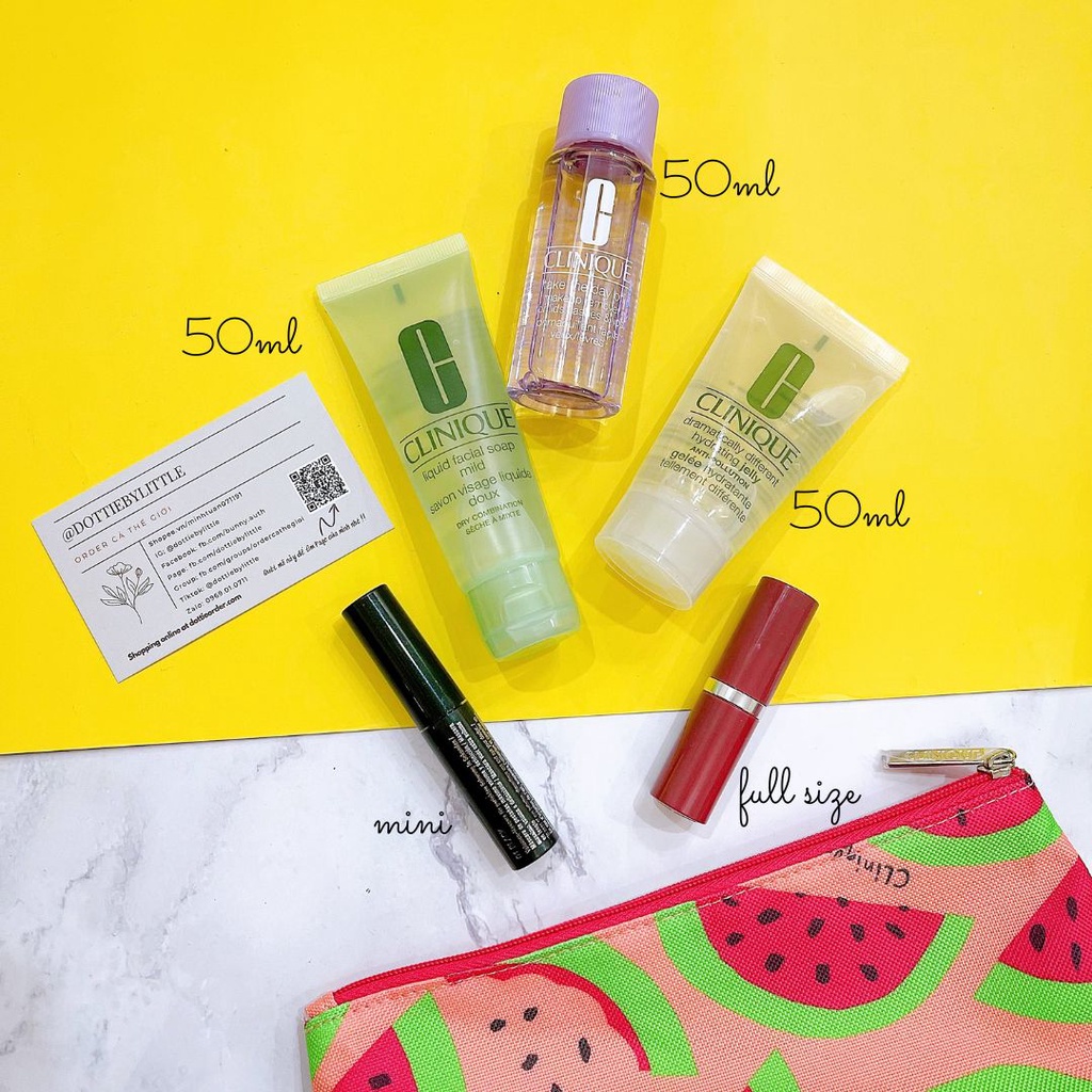 Set dưỡng da CLINIQUE 6 món