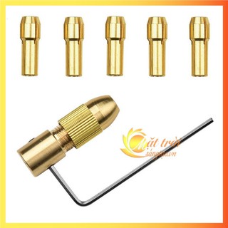 Đầu kẹp mũi khoan, khắc 5in1 trục 2mm