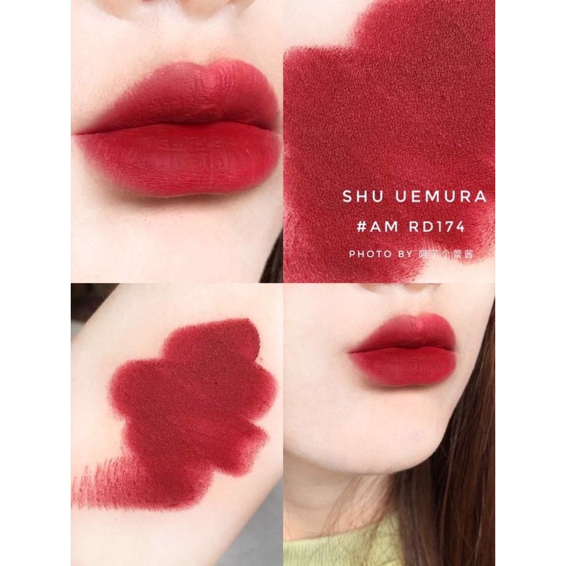 [BILL DUTYFREE] Son Shu Uemura Rouge Unlimited Matte- Amplified matte bản vỏ đỏ có các màu hot 784- 163 - 783