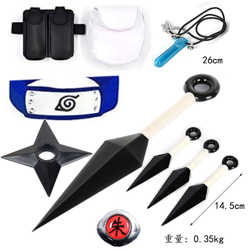 Set 11 Đạo Cụ Bảo Vệ Khi Hóa Trang Nhân Vật Trong Naruto