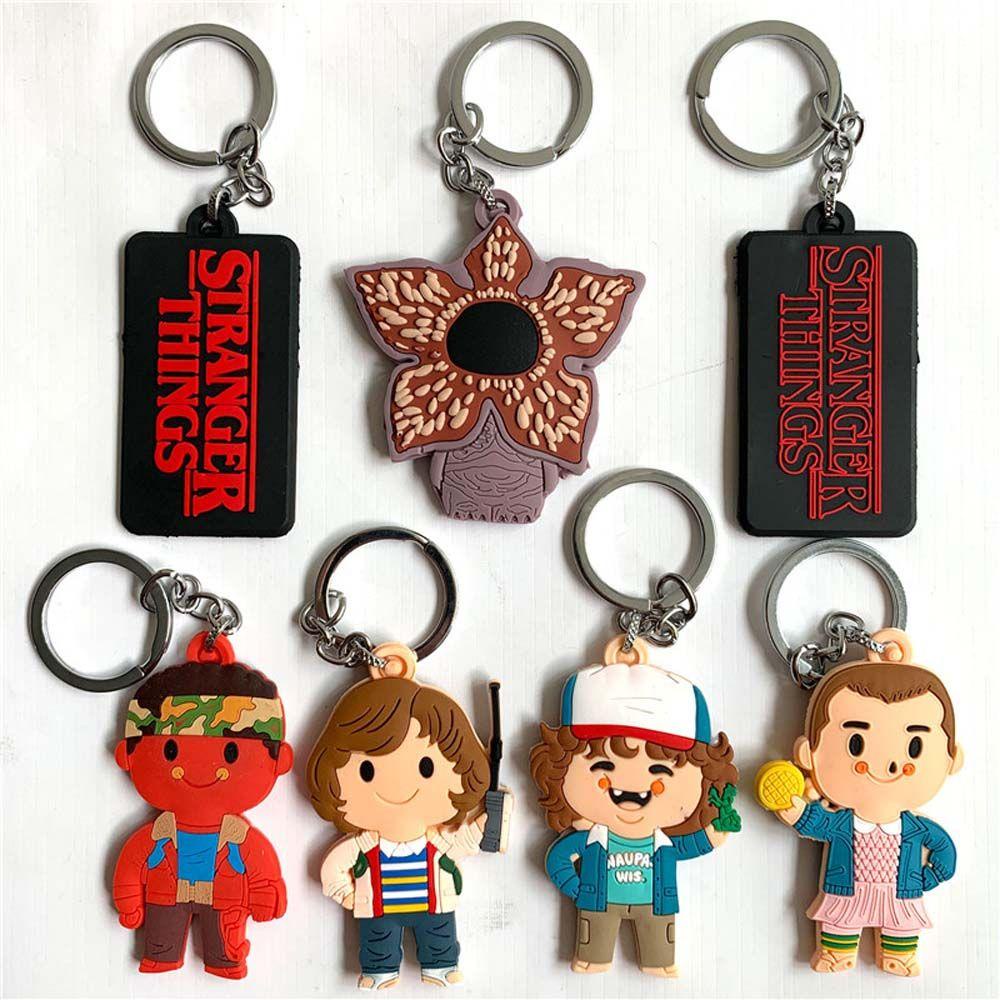 Móc Khóa Bằng PVC Hình Nhân Vật Montauk Trong Stranger Things
