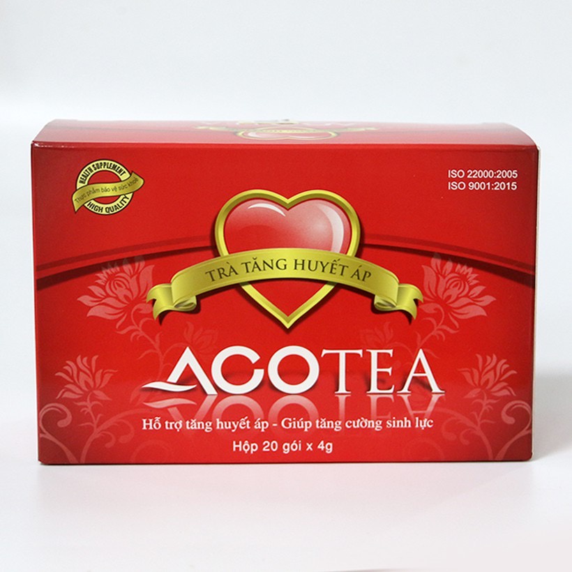 Trà tăng huyết áp Acotea dùng cho người huyết áp thấp, đau đầu hoa mắt, chóng mặt