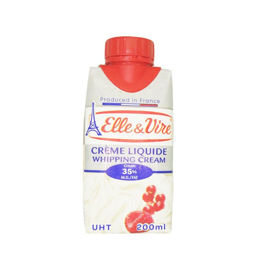 Kem sữa whipping cream Elle  Vire 200ml