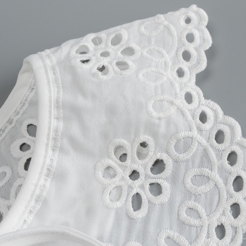 Khăn Choàng Cổ Giả Jacquard Rỗng Buộc Dây Họa Tiết Hoa Sen Trang Trí Dành Cho Nữ