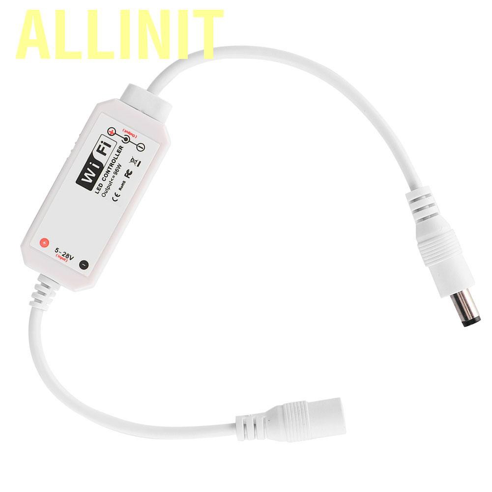 Allinit Wifi Controller Household LED Single Color Voice Music Remote Control Light Strip Dimmer
