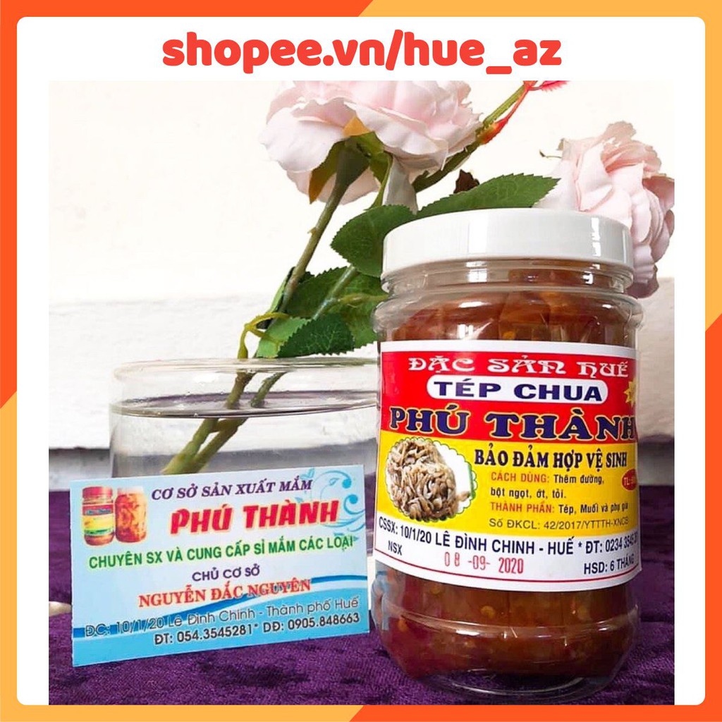 Tép Chua Phú Thành 500g - Đặc sản Huế - Siêu ngon
