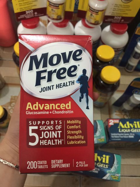 200 viên Uống bổ xương khớp Move Free Mỹ Movefree