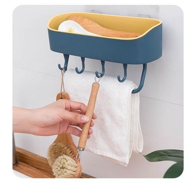 Kệ Nhà Tắm Kệ Để Đồ Phòng Tắm Kệ Nhà Bếp Dán Tường