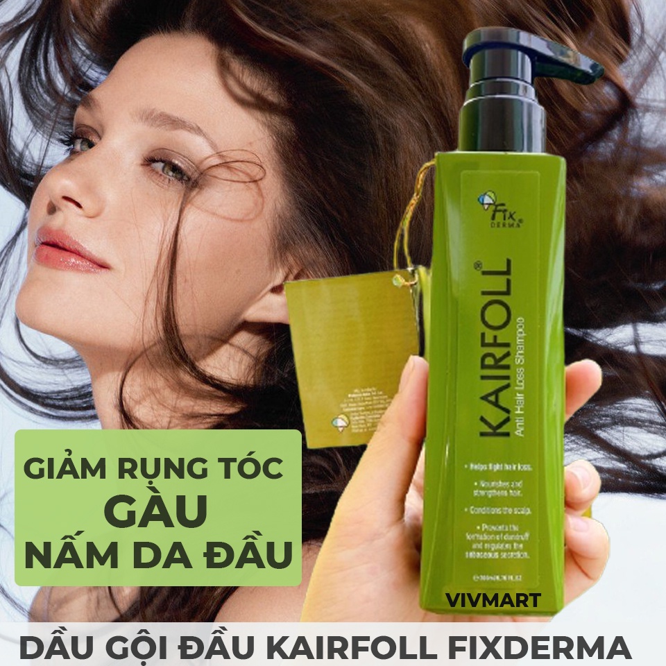✅ Dầu Gội Giảm Rụng Tóc Sạch Gàu Fixderma Kairfoll Shampoo 200ml