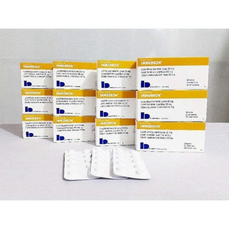 Immubron- Tăng Đề Kháng và miễn dịch tránh nhiễm khuẩn hô hấp nhập khẩu Ý
