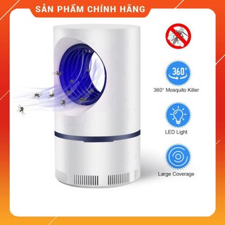Đèn bắt muỗi, hình trụ, cắm cổng usb thông minh