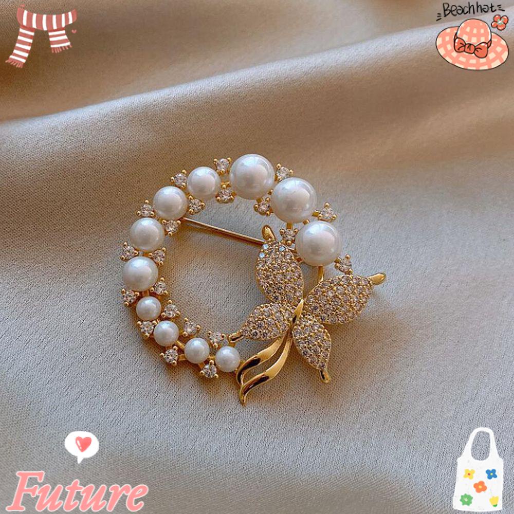 Trâm Cài Áo Đính Ngọc Trai Thanh Lịch Duyên Dáng