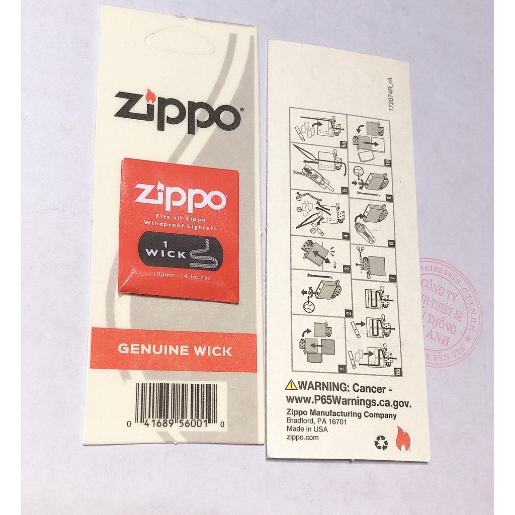 Tim  Zippo Zin Nhập USA - Hàng Chính Hãng