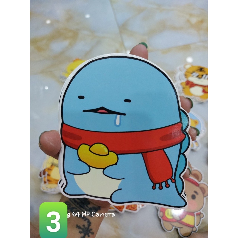 hcm--5 BAO LÌ XÌ CHIBI TẾT 2022 NGẪU NHIÊN