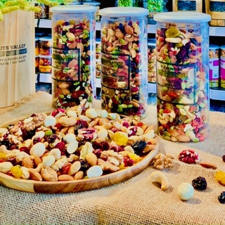 Hỗn hợp hạt dinh dưỡng và trái cây sấy – Trailmix #01, món ăn vặt hạt dinh dưỡng cao cấp, ăn kiêng, bữa ăn dinh dưỡng