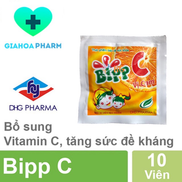 Kẹo Bipp C vị cam