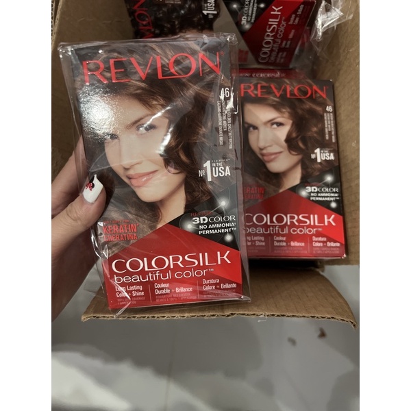 THUỐC NHUỘM TÓC REVLON COLOR SILK