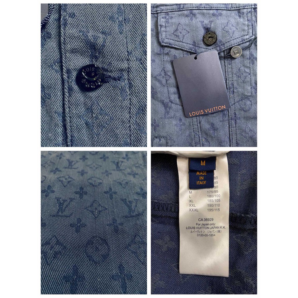 Áo Denim LouisVuitton 20FW Virgil Abloh