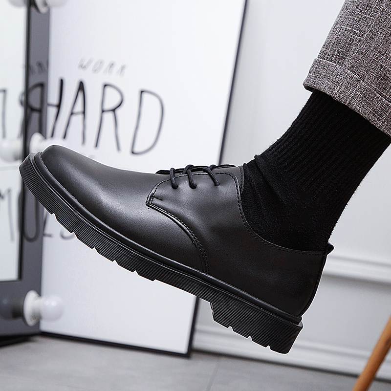 Giày da nam công sở màu đen trang trọng size 35-46 47