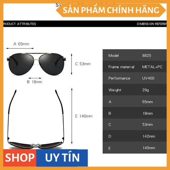 [FULLBOX HÃNG] KÍNH MÁT NAM CAO CẤP LỊCH LÃM UV400 TRÒNG KÍNH POLAROID CHỐNG UV400 | BigBuy360 - bigbuy360.vn
