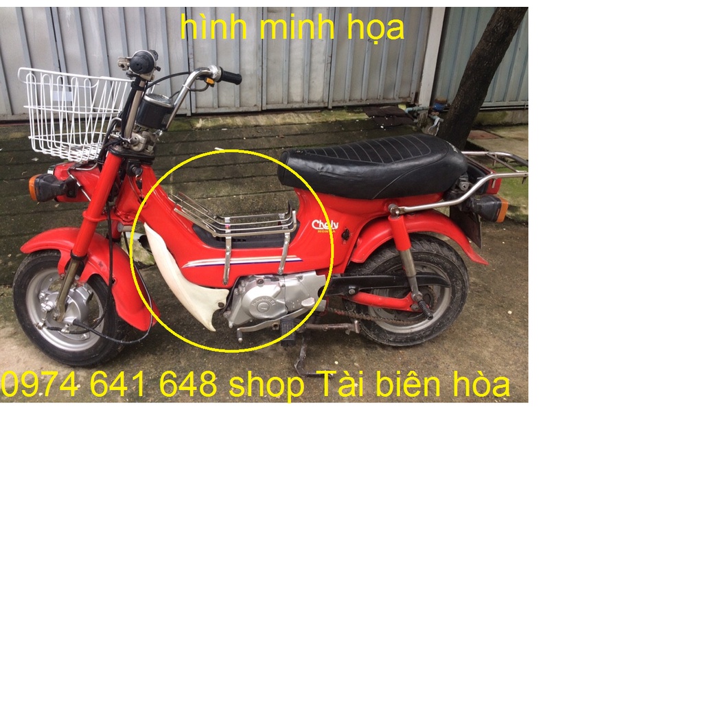 Baga giữa cho anh em dọn xe Chaly bằng sắt xe sáng rất đẹp