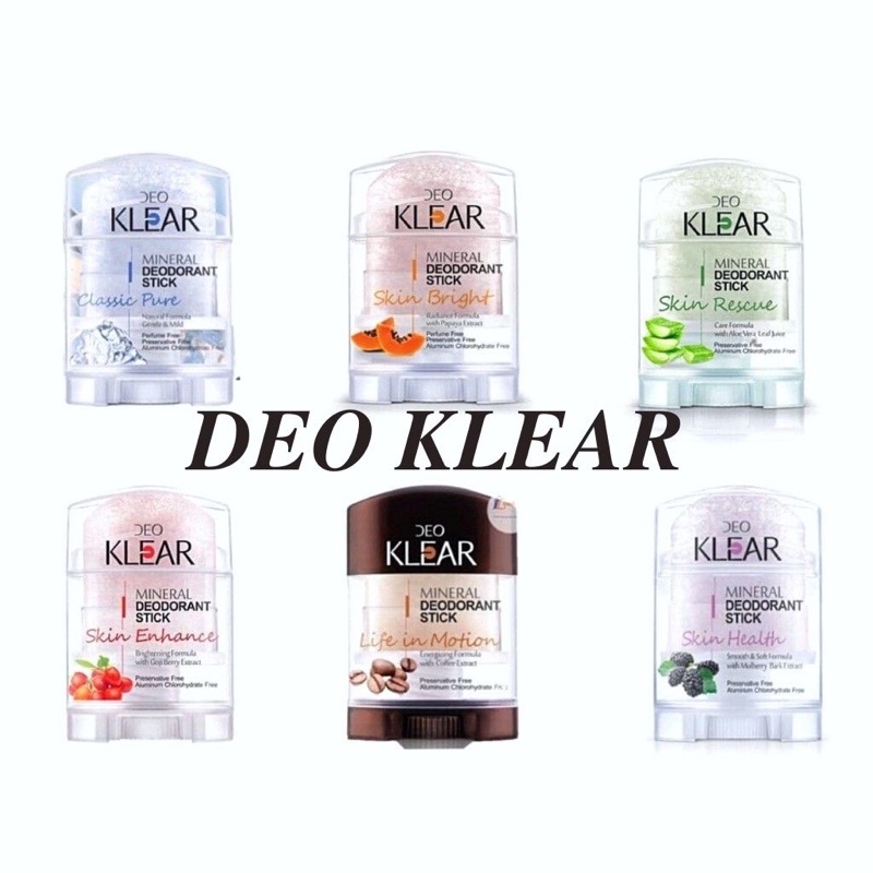 ‼ SẴN  SG ‼ Lăn Nách Đá Khoáng Deo Klear 70Gr Chính Hãng