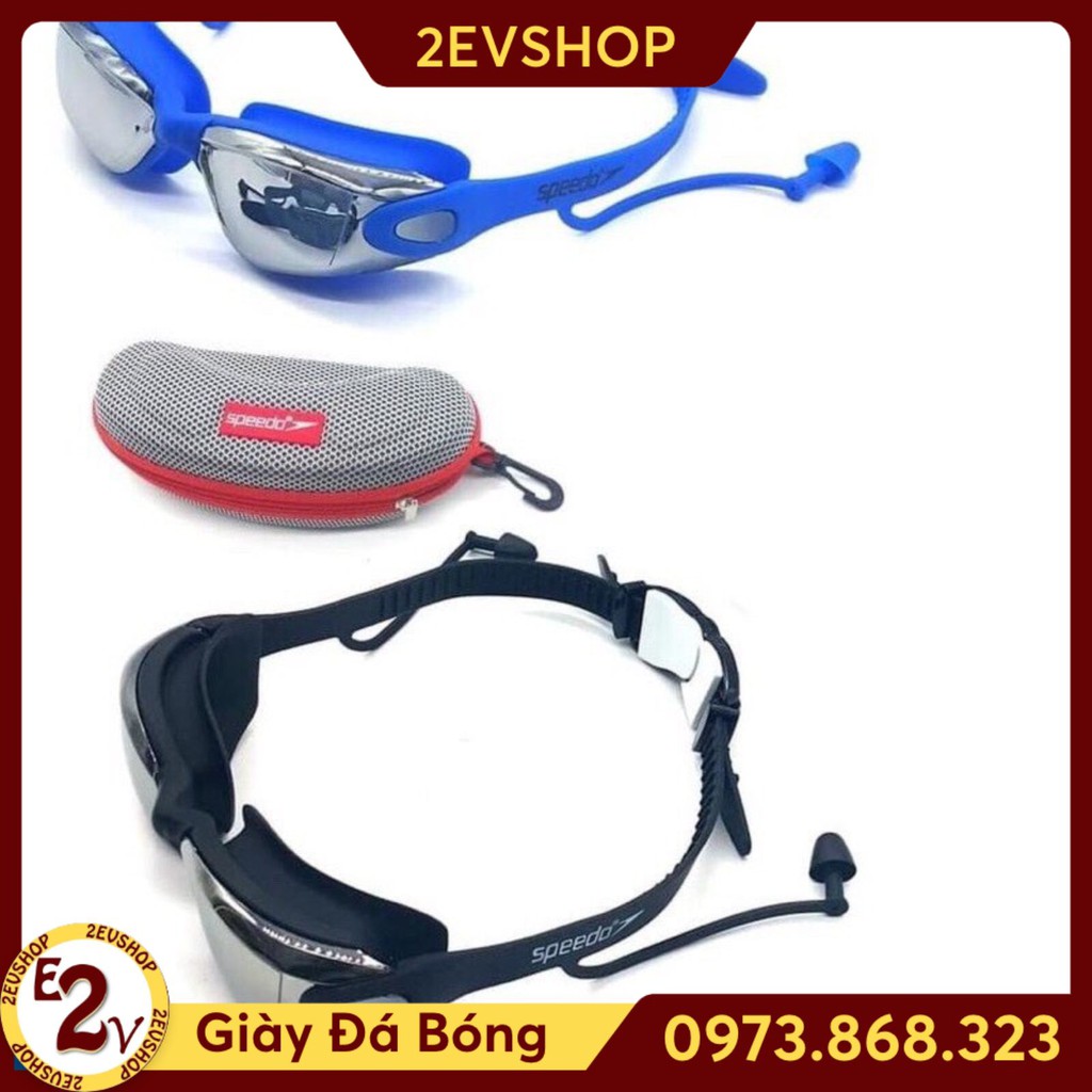 Kính bơi thể thao nam Speedo cao cấp, phụ kiện mắt kính nữ đồ bơi trẻ em rẻ đẹp - 2EVSHOP