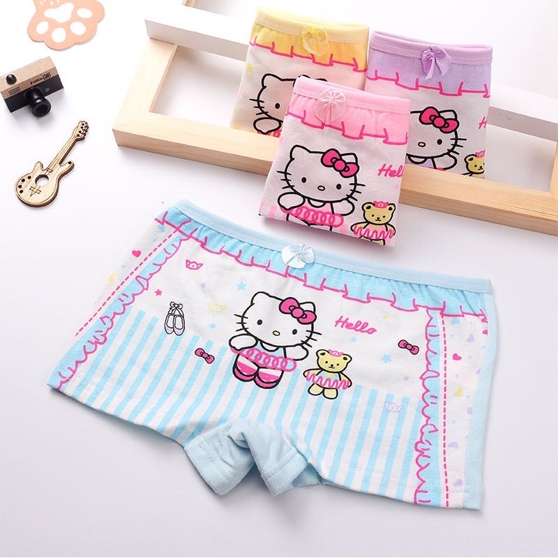 Quần chip đùi bé gái chất cotton