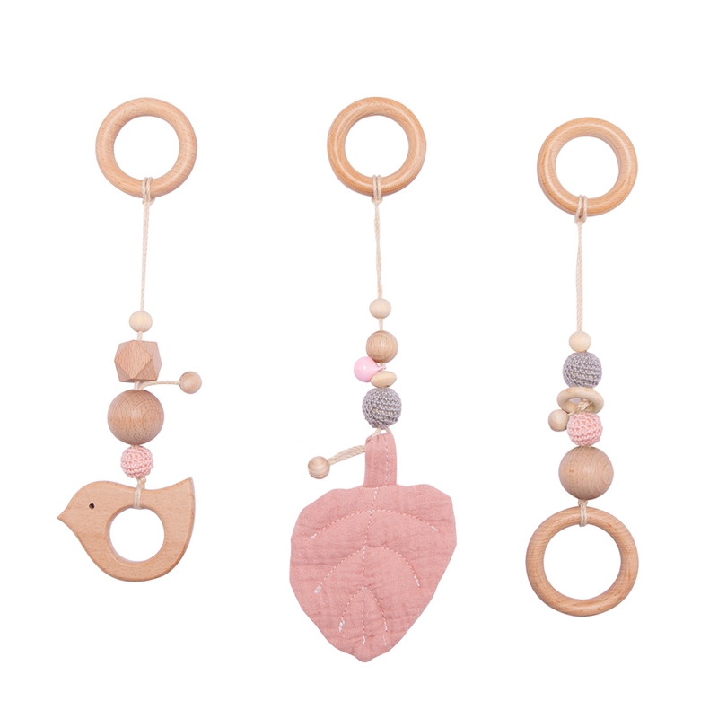 Đồ chơi gặm răng MAMIMAMIHOME dạng kẹp treo xe đẩy em bé hình động vật hoạt hình không chưa bpa