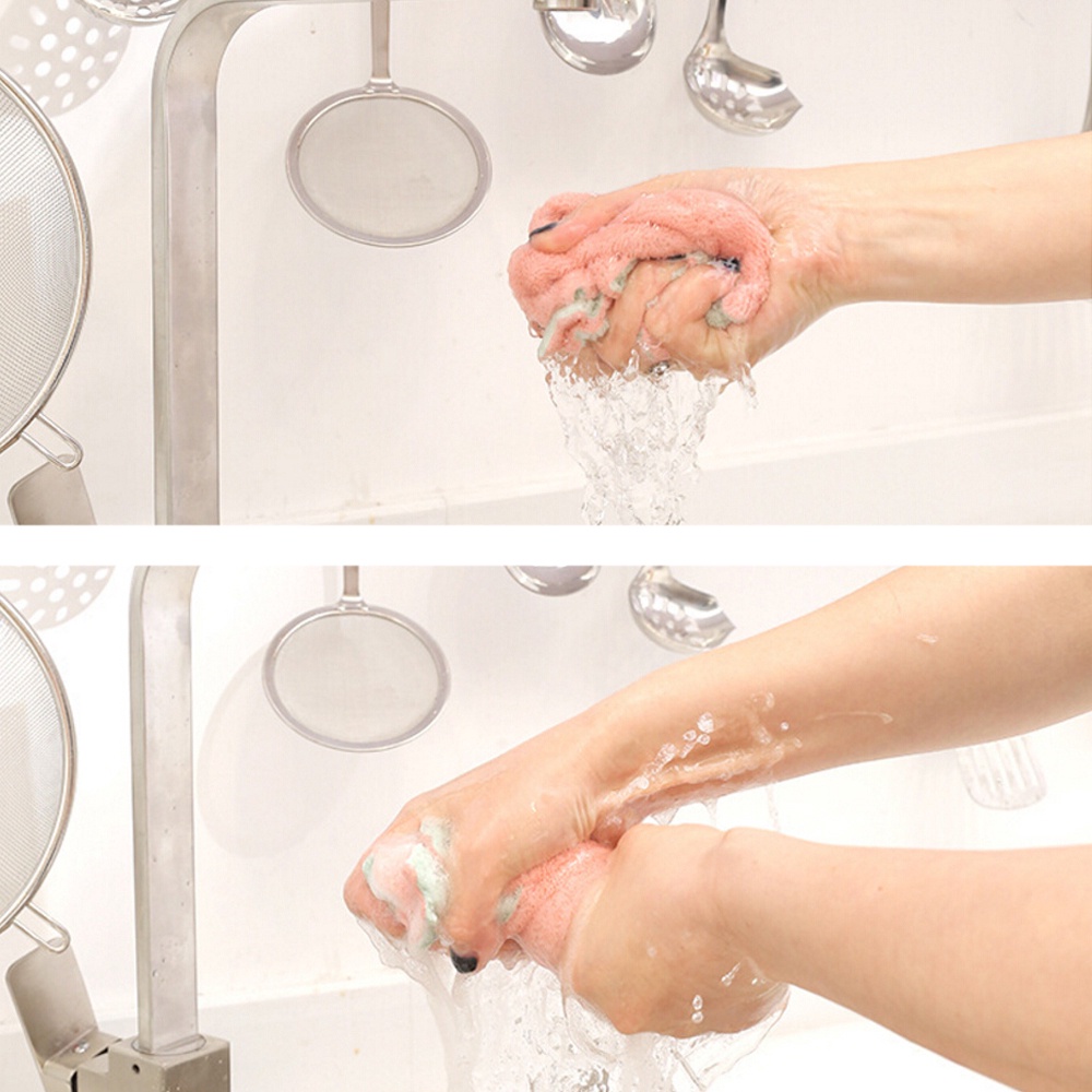 Khăn VảI SợI Microfiber ThấM HúT Tốt TiệN DụNg Cho Nhà BếP