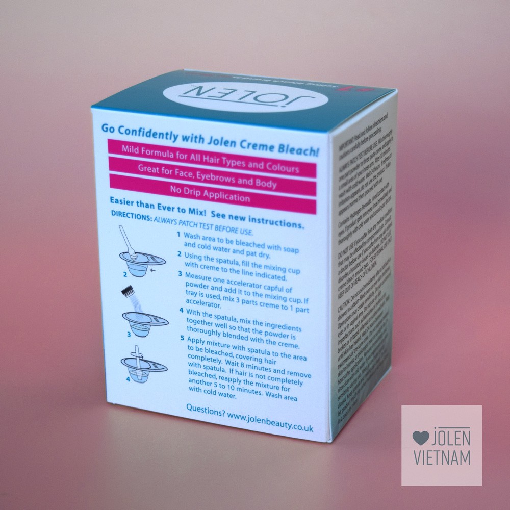 Kem Tẩy Màu Lông Jolen Aloe Vera 37gr - Nhập UK (Kem Làm Nhạt Màu Lông) | BigBuy360 - bigbuy360.vn