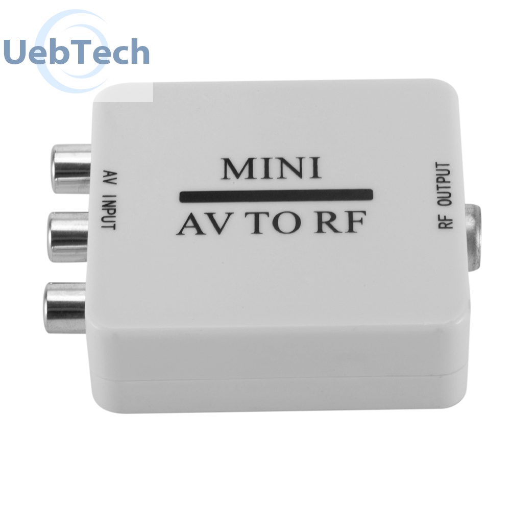 Bộ chuyển đổi Uebtech AV sang RF Video hỗ trợ 67.25/61.25MHz