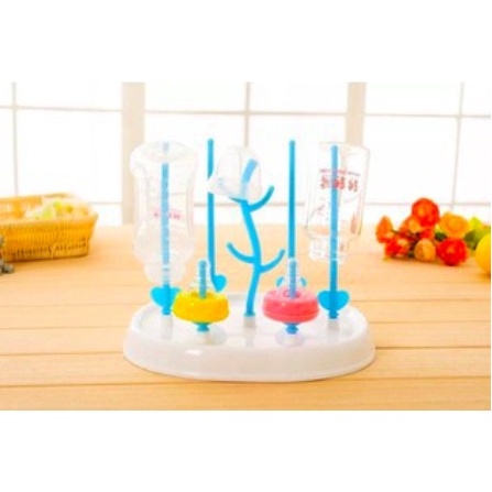 Khay úp bình sữa núm ty vệ sinh tiện lợi cho mẹ và bé Thị Nhím Store
