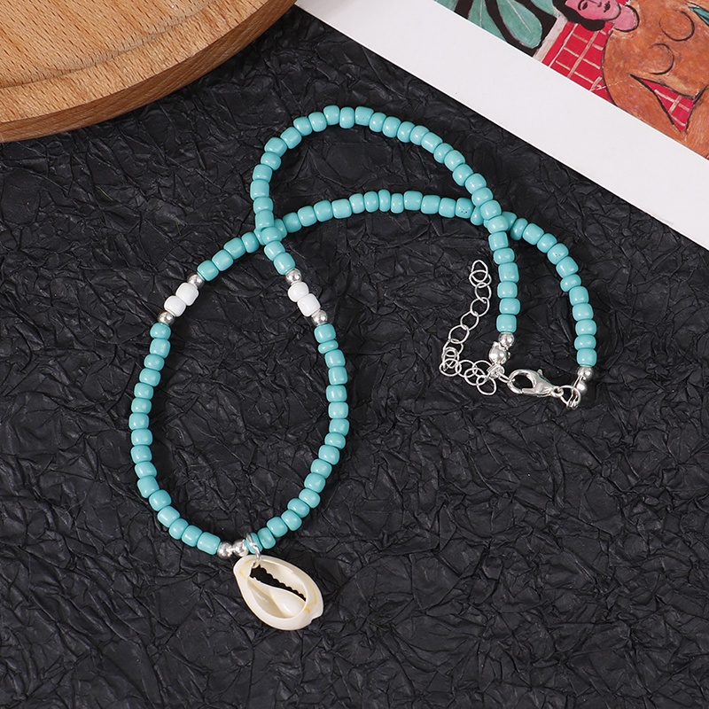 Vòng Tay Bạc Đính Đá Ngọc Lam Phong Cách Bohemian Cổ Điển Dành Cho Nữ