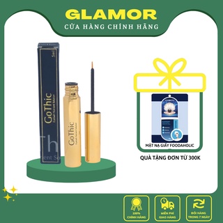 Serum dưỡng mi GoThic 5ml kích dài mi nữ, chứa tinh dầu phục hồi mi yếu GLAMOR