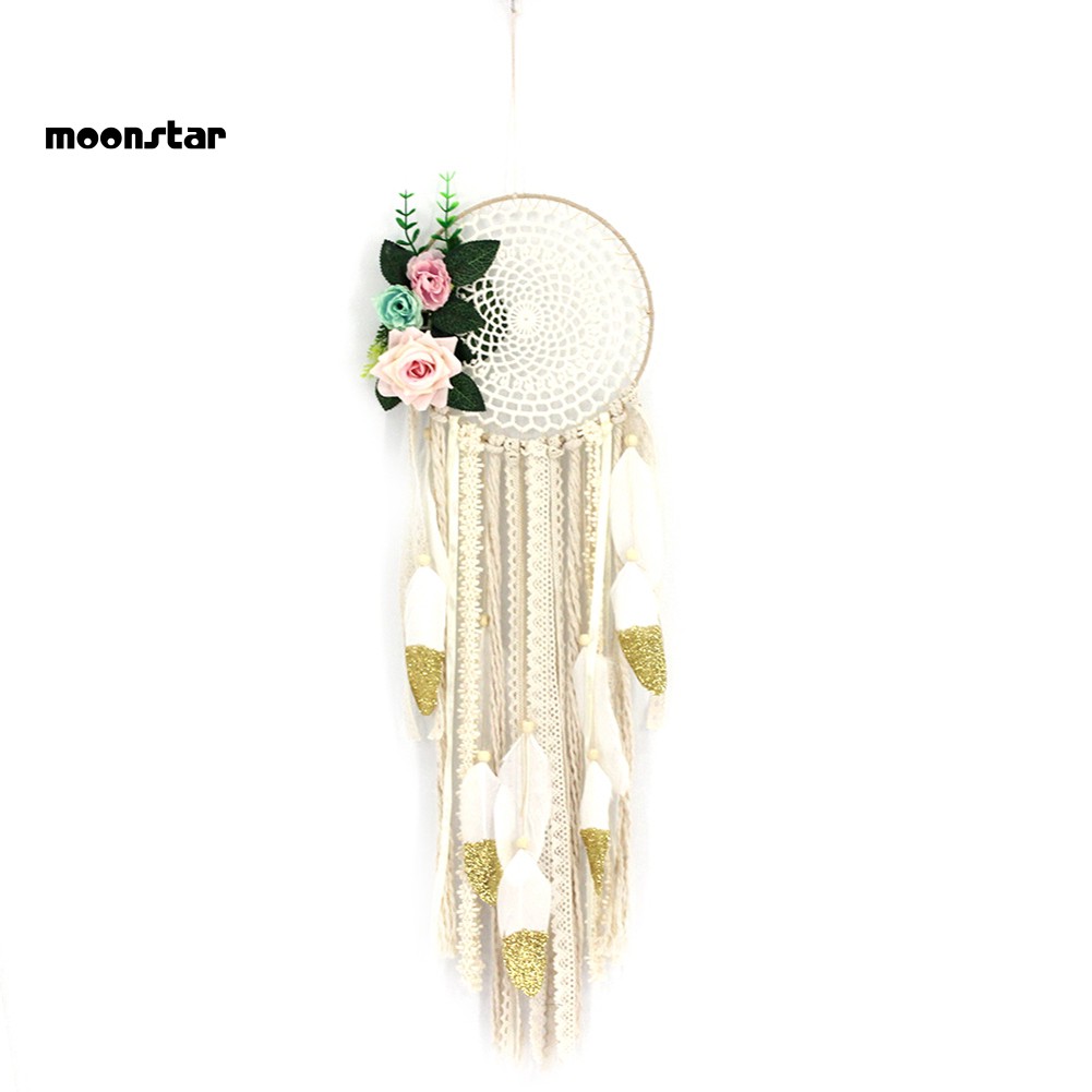 Dreamcatcher tua rua lông vũ treo tường trang trí đa dụng