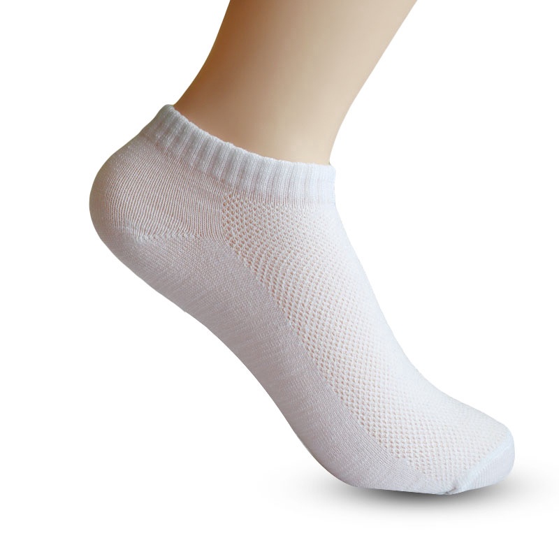 Vớ ngắn phối lưới thoáng khí cho nam