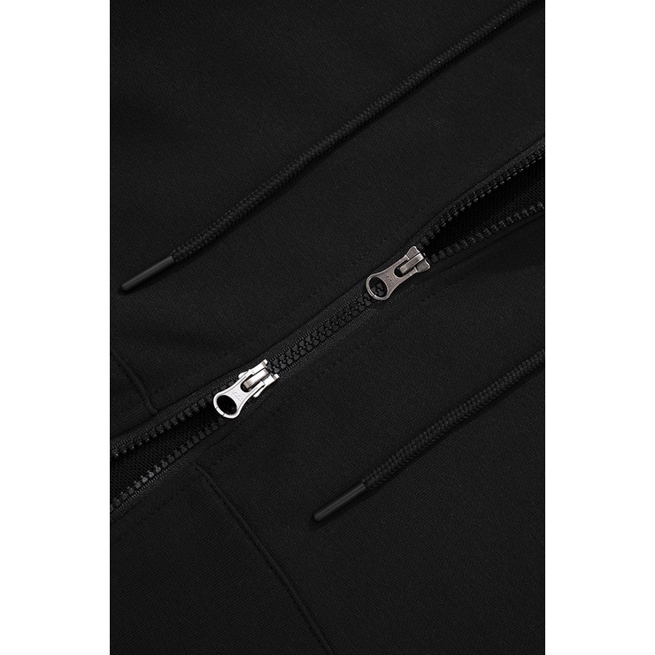 Áo Zipper Hoodie Owlbrand Logo/Black