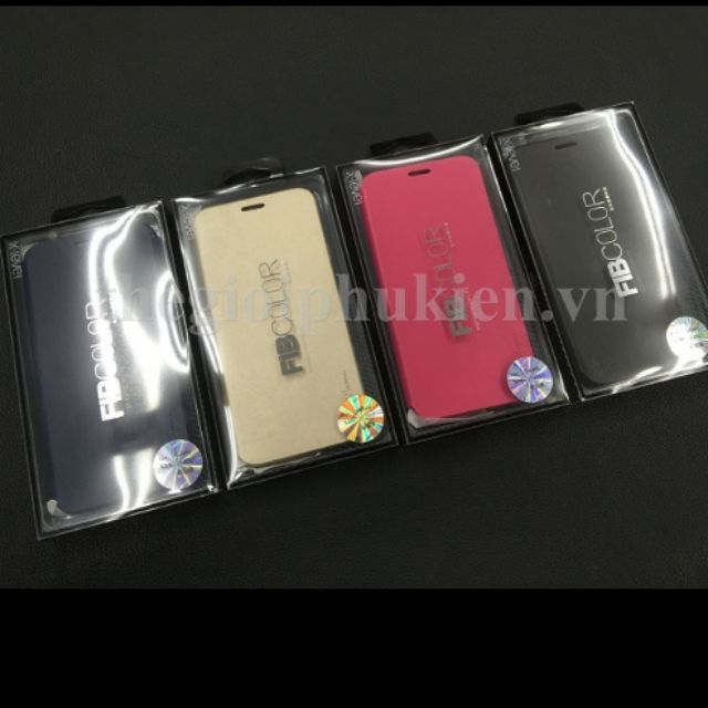 Bao da FIBCOLOR cho Galaxy J3 Pro 2017 hiệu X-Level chính hãng