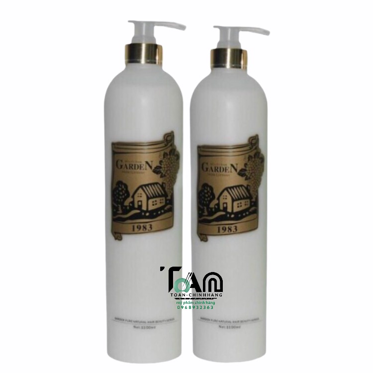 Cặp Dầu Gội Xả Garden  1100ml x 2