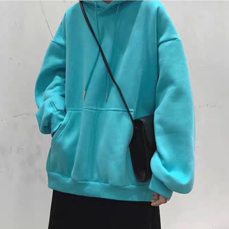 Áo Hoodie BASIC / Áo Hoodie Trơn chất nỉ bông mịn cực đep form Rộng Unisex .Nhiều màu siêu xinh ( Ảnh + Clip thật 100%) | BigBuy360 - bigbuy360.vn